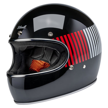 Biltwell Gringo Helmet - RWB Raceflow Black