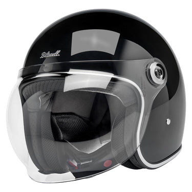 Biltwell Tahoe Helmet - Gloss Black