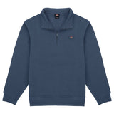 Dickies Oakport Quarter Zip Hoodie - Indigo