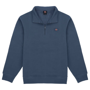 Dickies Oakport Quarter Zip Hoodie - Indigo