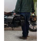 Trip Machine Expedition Saddlebag Pair - Black