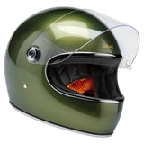 Biltwell Gringo S Helmet - Metallic Dart Green
