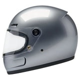 Biltwell Gringo Sv Helmet - Gloss Silver