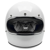 Biltwell Gringo Helmet - Gloss White