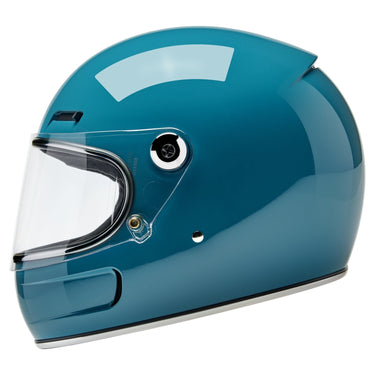 Biltwell Gringo Sv Helmet - Gloss Atlantic Teal