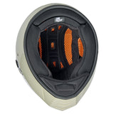 Biltwell Lane Splitter Helmet - Chalk