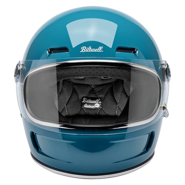 Biltwell Gringo Sv Helmet - Gloss Atlantic Teal