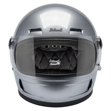 Biltwell Gringo Sv Helmet - Gloss Silver