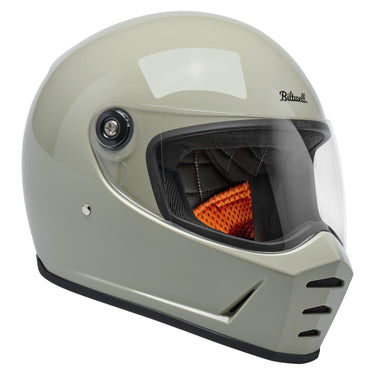 Biltwell Lane Splitter Helmet - Chalk