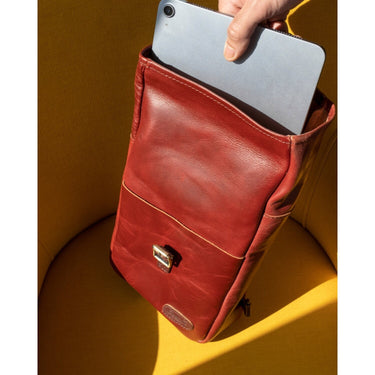 Trip Machine Mini Backpack/Saddlebag 3.3 Liter - Cherry Red