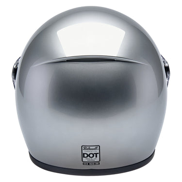 Biltwell Gringo Sv Helmet - Gloss Silver