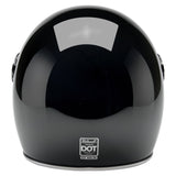 Biltwell Tahoe Helmet - Gloss Black