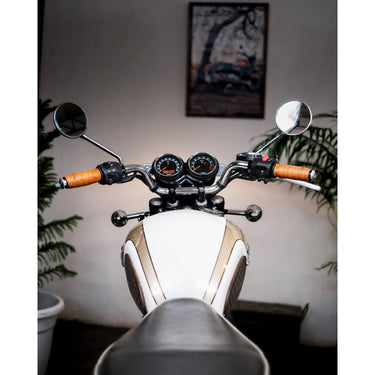 Trip Machine Handlebar Grip Wraps - Vintage Tan Perforated