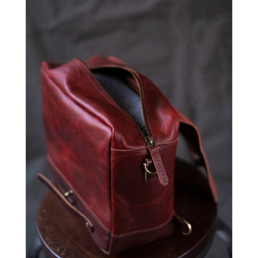 Trip Machine Messenger Bag - Cherry Red