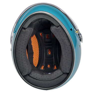 Biltwell Gringo Sv Helmet - Gloss Atlantic Teal