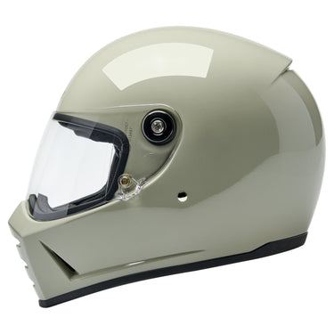 Biltwell Lane Splitter Helmet - Chalk
