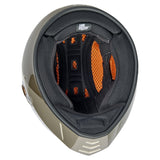 Biltwell Lane Splitter Helmet - Intersection Gold/Silver/Bronz