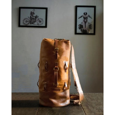 Trip Machine Military Duffle Bag - Vintage Tan