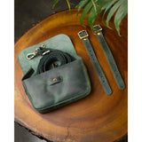 Trip Machine Sidekick Moto Pouch - Forest Green