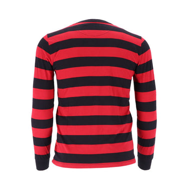 13 1/2 Behind Bars Longsleeve - Red/Black