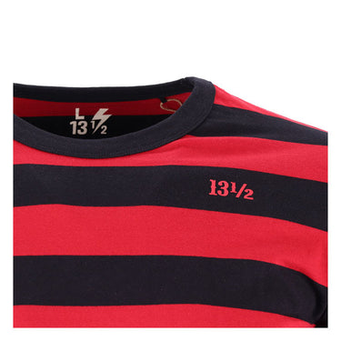 13 1/2 Behind Bars Longsleeve - Red/Black