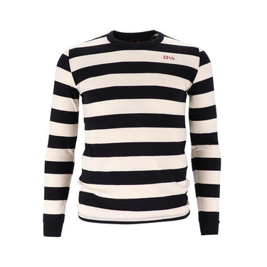 13 1/2 Behind Bars Longsleeve - White Black