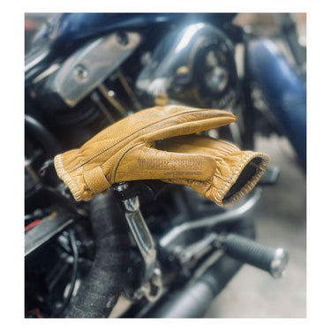 13 1/2 Loud Ride Gloves - Yellow