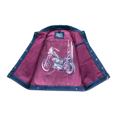 13 1/2 Rain Splitter Denim Vest - Indigo