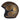 13 1/2 Skull Bucket Helmet - Flames Matte Gold - MOTOCCINO
