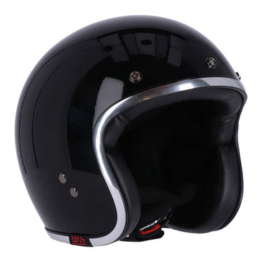 13 1/2 Skull Bucket Helmet - Gloss Black