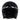 13 1/2 Skull Bucket Helmet - Gloss Black/Gold Wing - MOTOCCINO