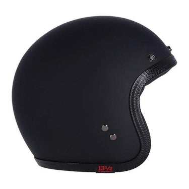 13 1/2 Skull Bucket Helmet - Matt Black