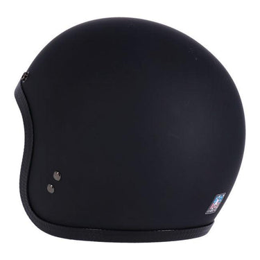 13 1/2 Skull Bucket Helmet - Matt Black