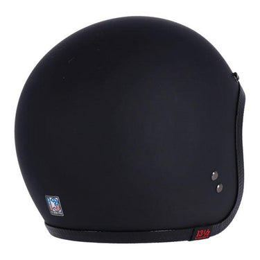 13 1/2 Skull Bucket Helmet - Matt Black