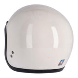 13 1/2 Skull Bucket Helmet - Vintage White