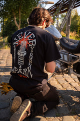 Motoccino Never Lose Your Spark T-shirt - Black