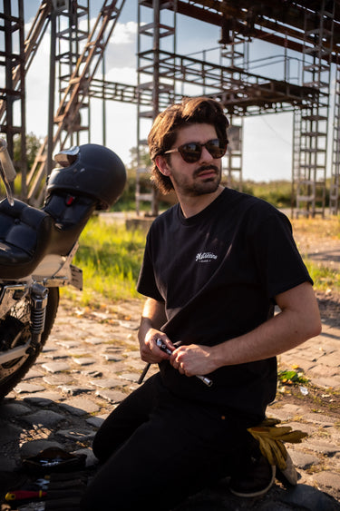 Motoccino Never Lose Your Spark T-shirt - Black