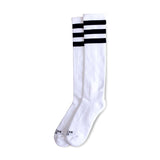 American Socks Knee high Old School triple black striped