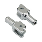 Biltwell, foot peg clevis rider. Chrome