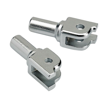Biltwell, foot peg clevis rider. Chrome