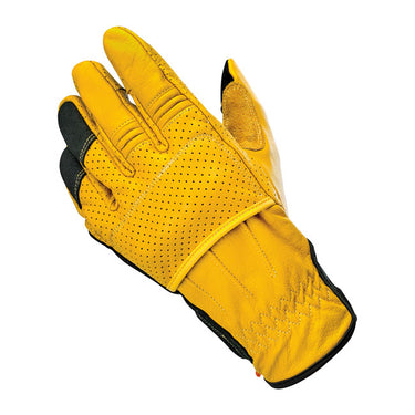 Biltwell Borrego gloves gold/black CE appr.