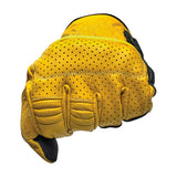 Biltwell Borrego gloves gold/black CE appr.
