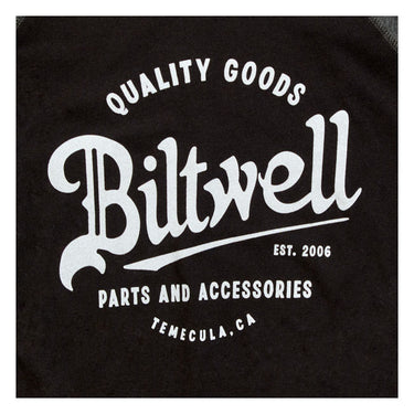 Biltwell Script baseball female shirt