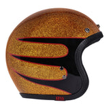13 1/2 Skull Bucket Helmet - Superior Metal Flake