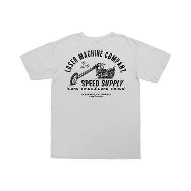 Loser Machine Long Roads t-shirt white