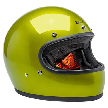 Biltwell Gringo Helmet - Metallic Lime