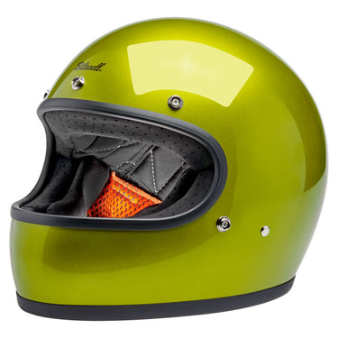 Biltwell Gringo Helmet - Metallic Lime
