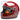Biltwell Gringo S Helmet - Garnet Red Flames - MOTOCCINO