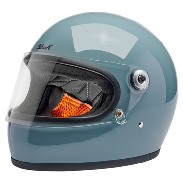 Biltwell Gringo S Helmet - Agave Blue Gloss