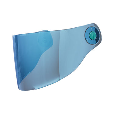 John Doe Ece Visor - Blue Silver Mirror - MOTOCCINO